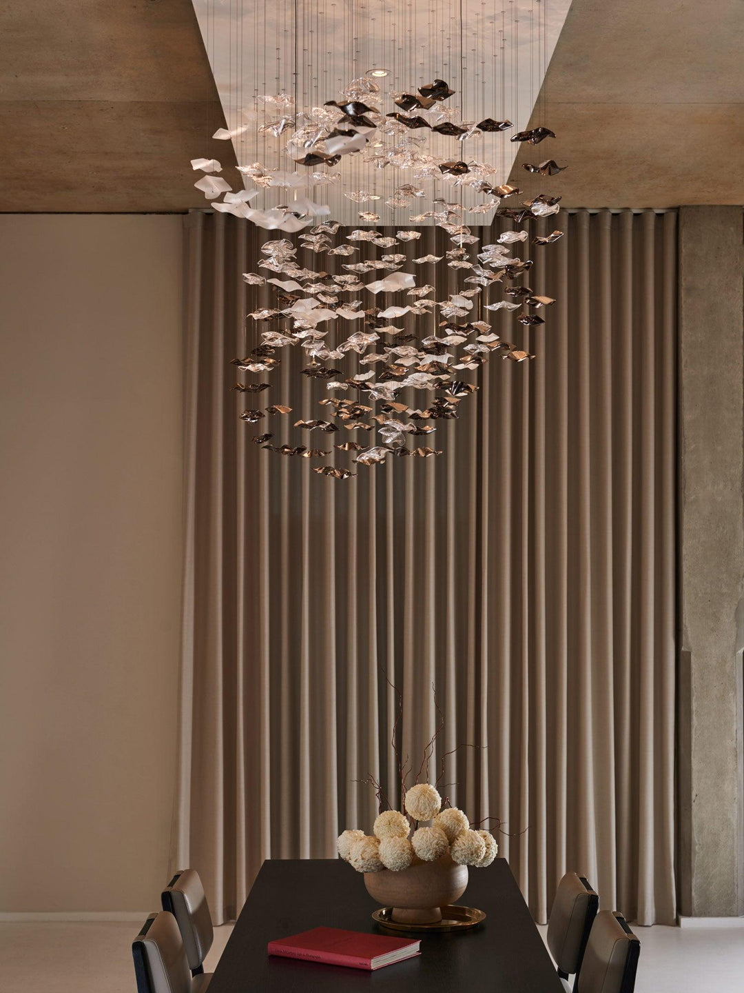 Vecarisra Suspension Lampes Art Verre Tidal Luxe - Neutralighting