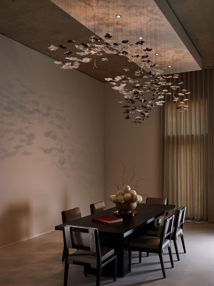 Vecarisra Suspension Lampes Art Verre Tidal Luxe - Neutralighting