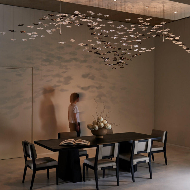 Vecarisra Suspension Lampes Art Verre Tidal Luxe - Neutralighting