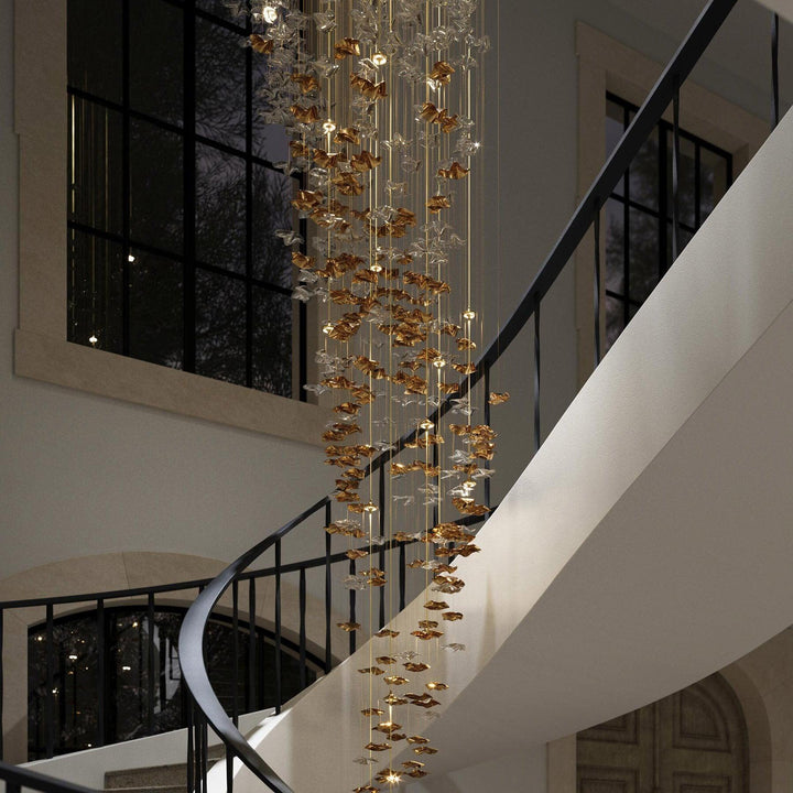 Vecarisra Suspension Lampes Art Verre Tidal Luxe - Neutralighting