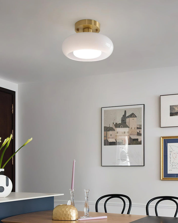 Aveline Plafonnier en Verre Moderne - Neutralighting