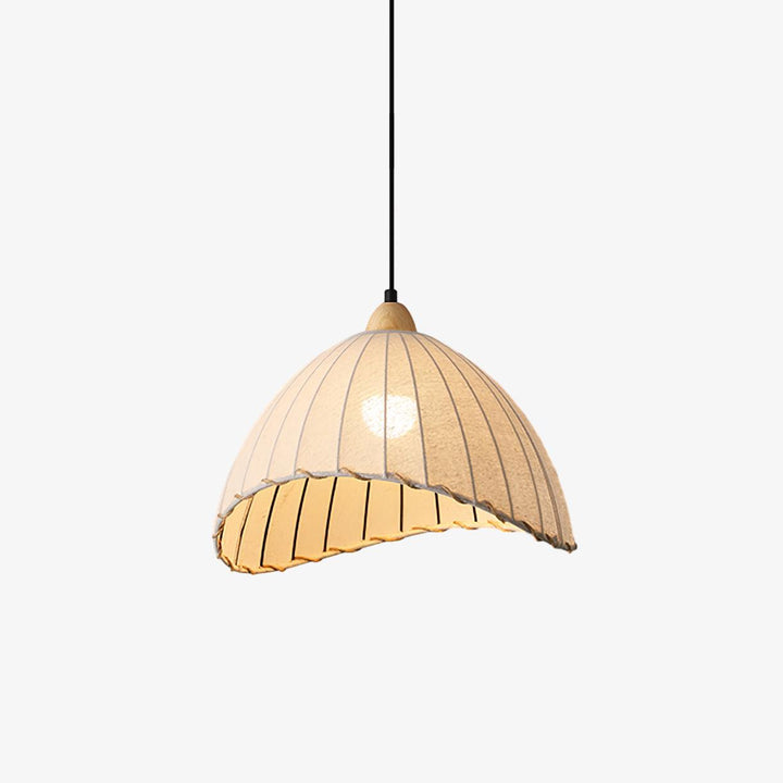 Shell Lampe Pendante Minimaliste en Bois - Neutralighting
