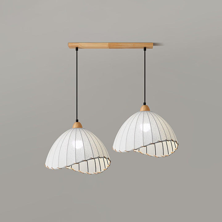 Shell Lampe Pendante Minimaliste en Bois - Neutralighting