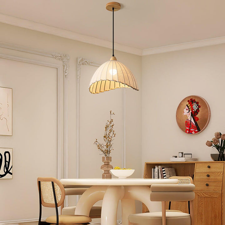 Shell Lampe Pendante Minimaliste en Bois - Neutralighting