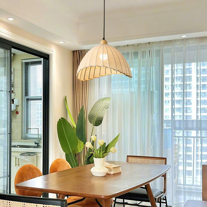 Shell Lampe Pendante Minimaliste en Bois - Neutralighting