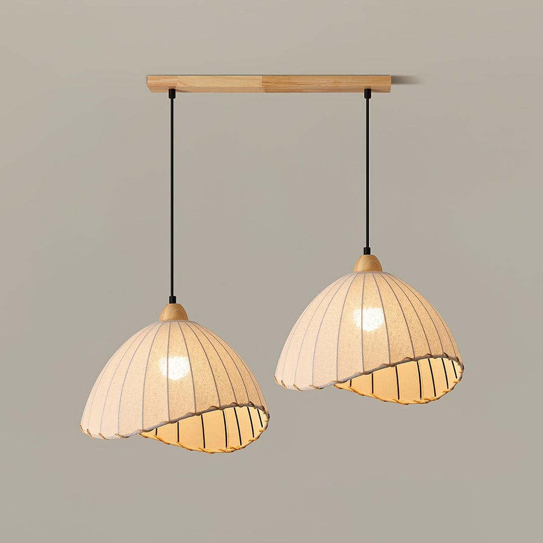 Shell Lampe Pendante Minimaliste en Bois - Neutralighting