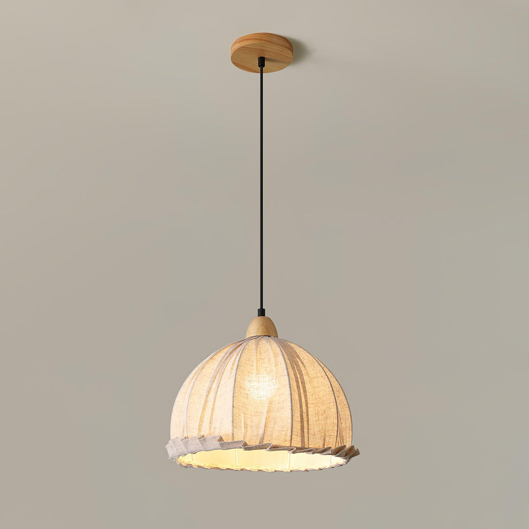 Shell Lampe Pendante Minimaliste en Bois - Neutralighting