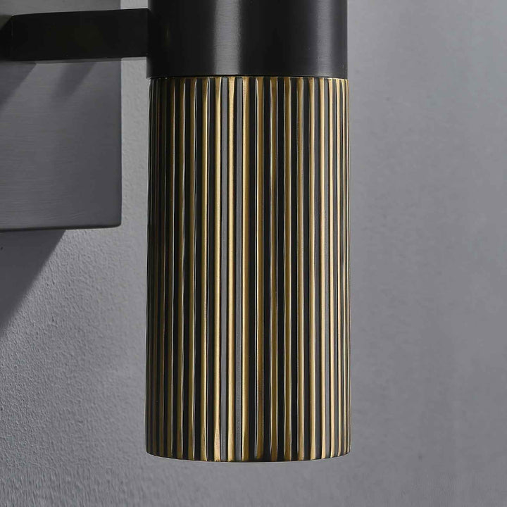 Olnoreth Laiton 13cm Noir Moderne