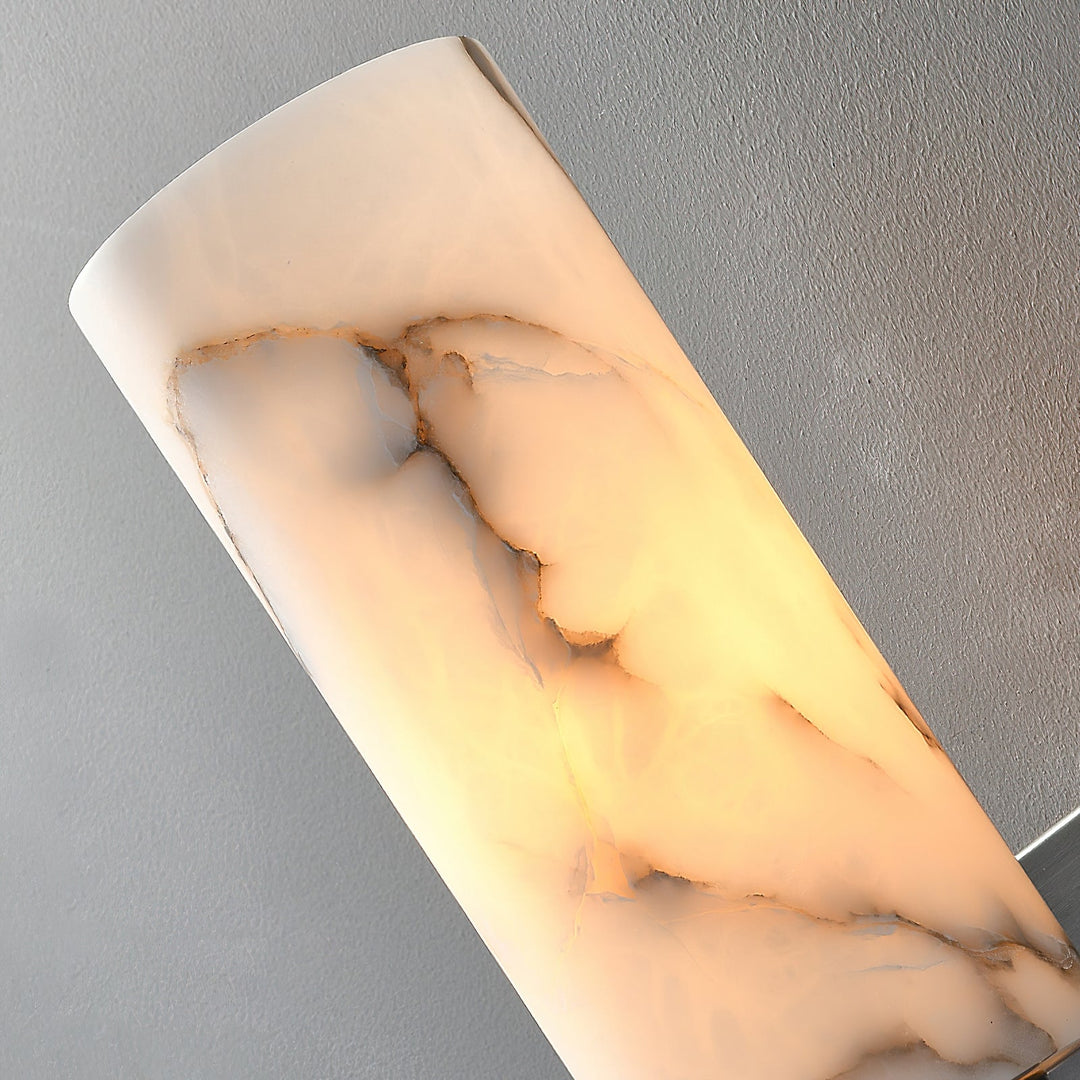 Olnoreth Applique Murale en Métal et Albâtre Moderne Minimaliste - Neutralighting