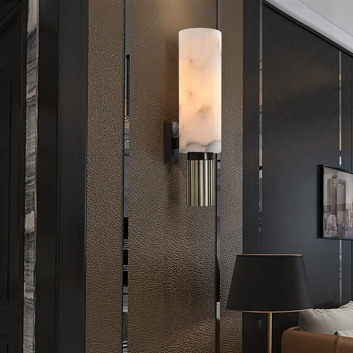 Olnoreth Applique Murale en Métal et Albâtre Moderne Minimaliste - Neutralighting