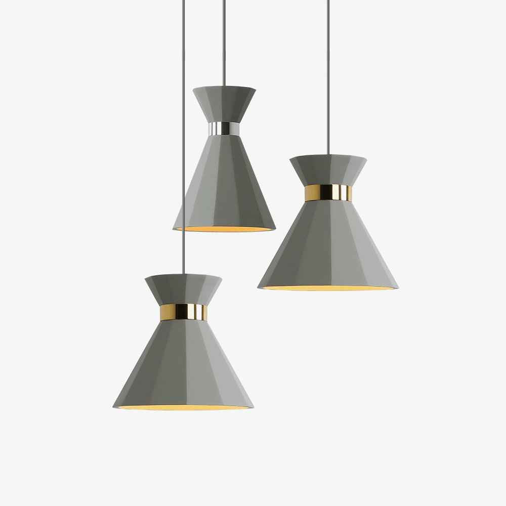 Nerissa Suspension Contemporaine en Ciment - Neutralighting