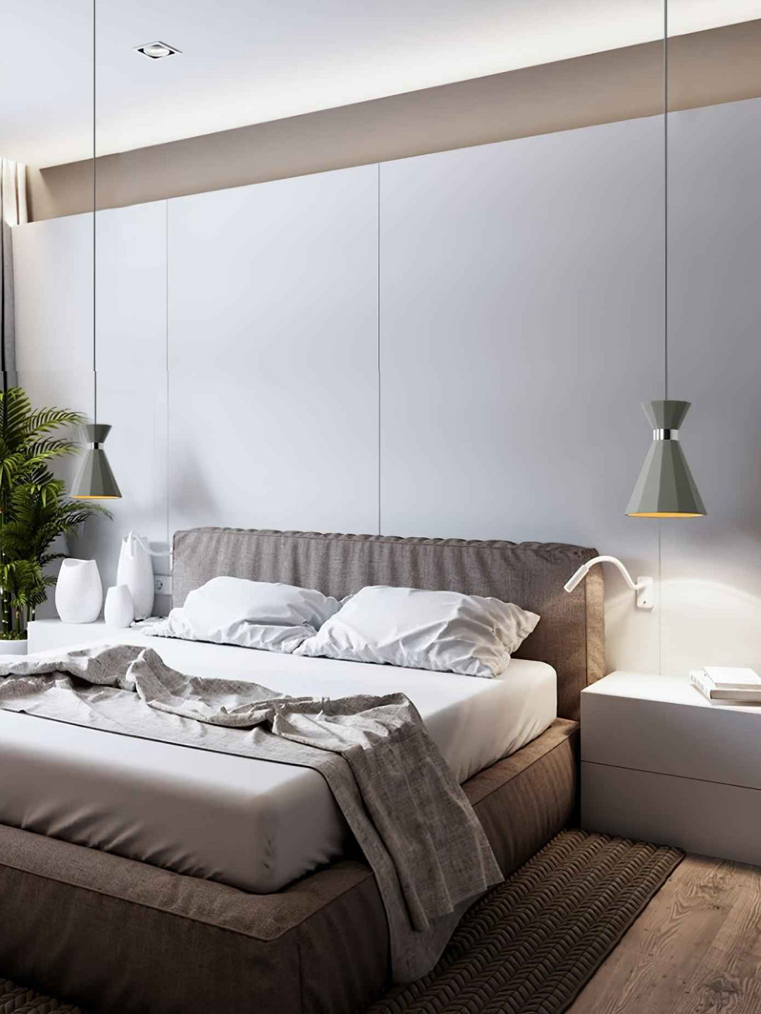 Nerissa Suspension Contemporaine en Ciment - Neutralighting