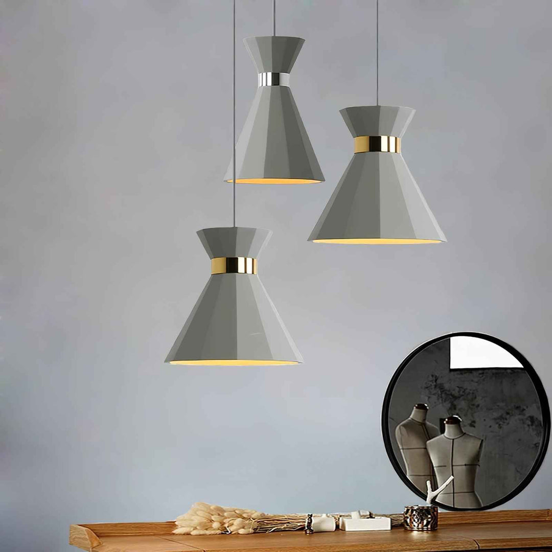 Nerissa Suspension Contemporaine en Ciment - Neutralighting