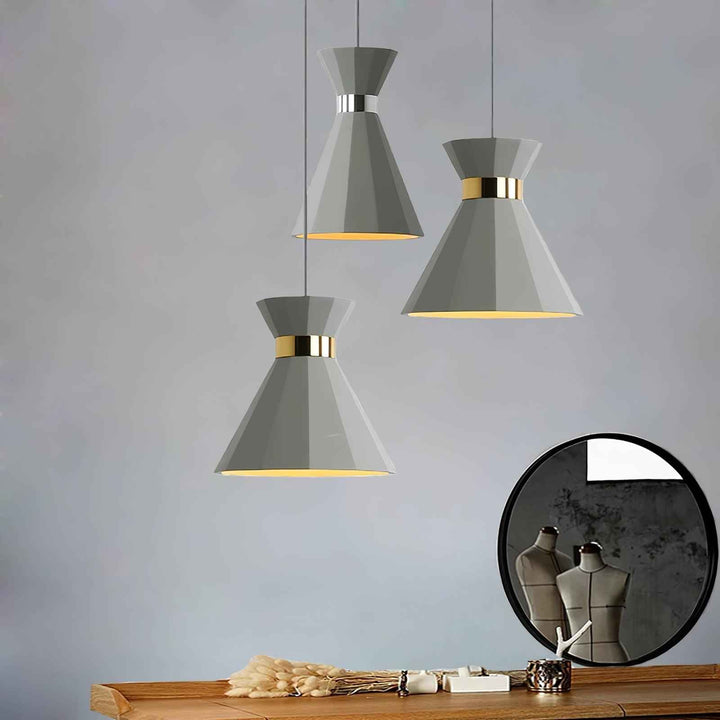 Nerissa Suspension Contemporaine en Ciment - Neutralighting