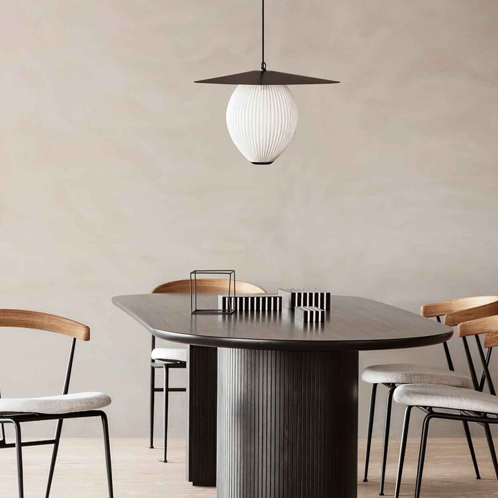 Lampe Hikari en Métal – Élégance Moderne
