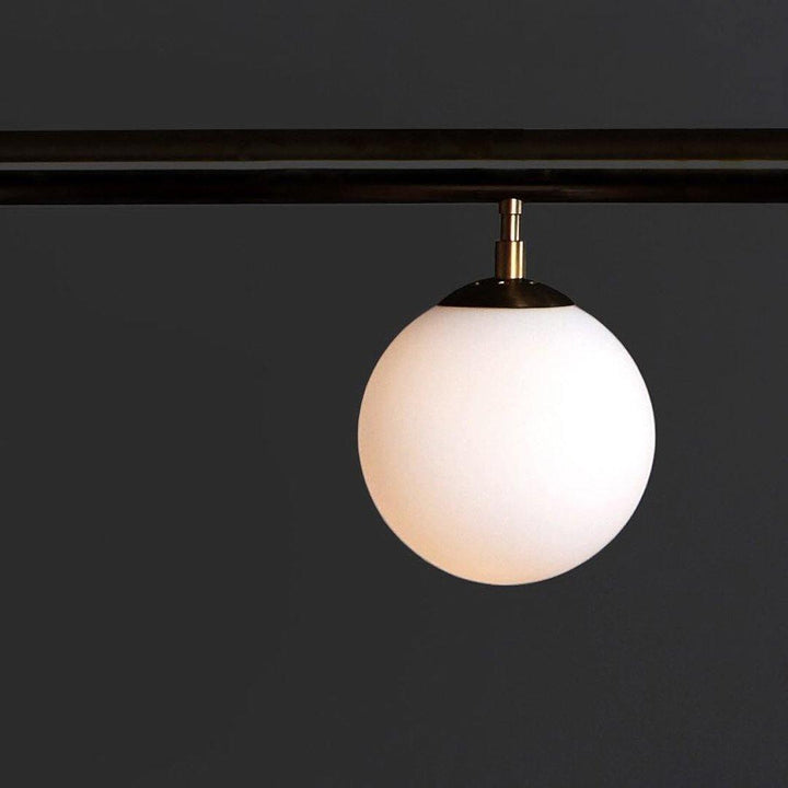 Solara Suspension en laiton linéaire satellite minimaliste - Neutralighting