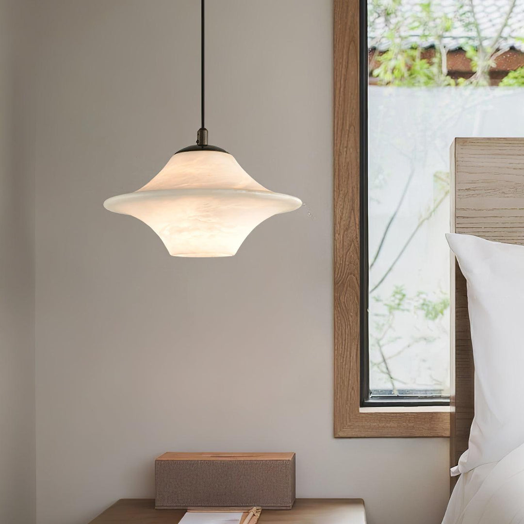 Elvina Suspension Moderne en Albâtre - Neutralighting