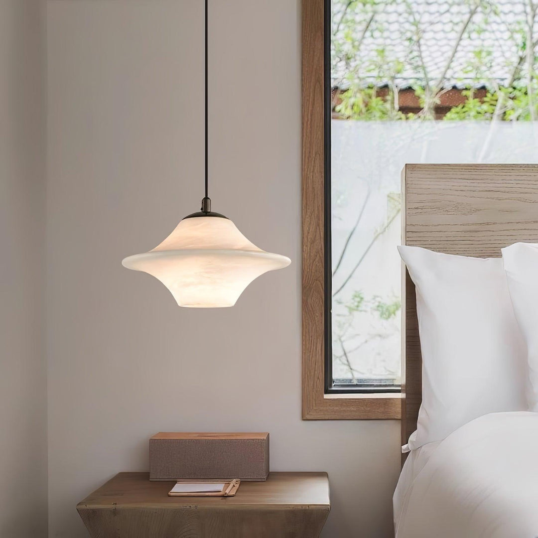 Elvina Suspension Moderne en Albâtre - Neutralighting
