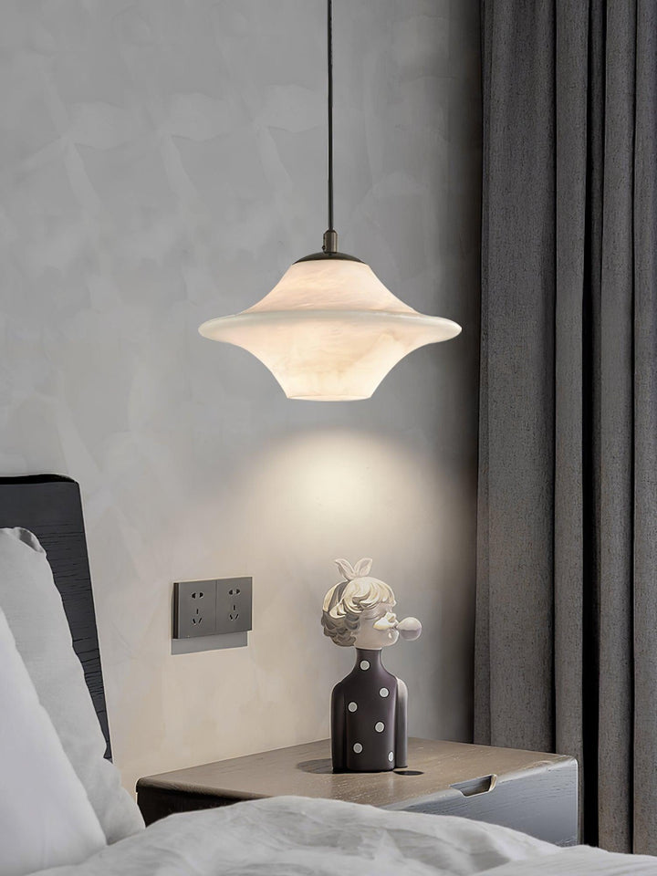 Elvina Suspension Moderne en Albâtre - Neutralighting