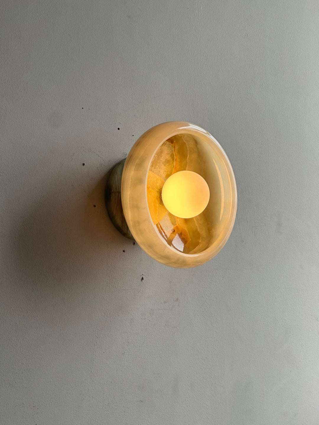 Piedra Applique Murale Marbre Verre Minimaliste - Neutralighting