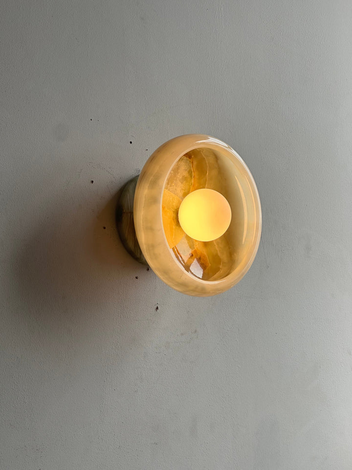 Piedra Applique Murale Marbre Verre Minimaliste - Neutralighting