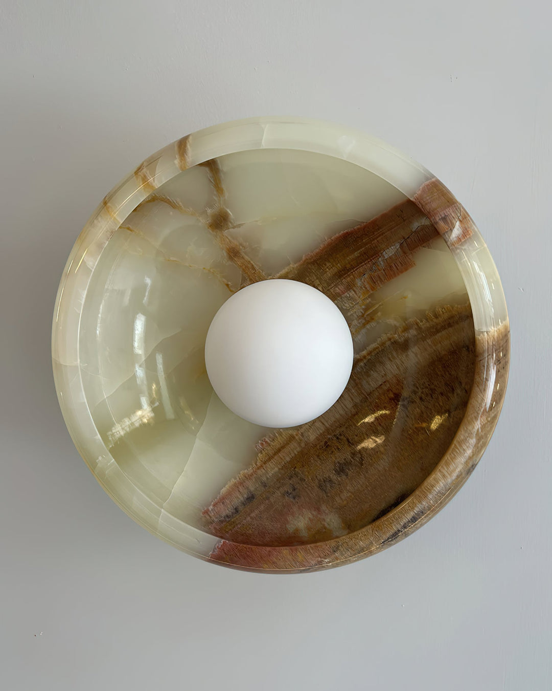 Onvix Applique murale en onyx naturel - Neutralighting