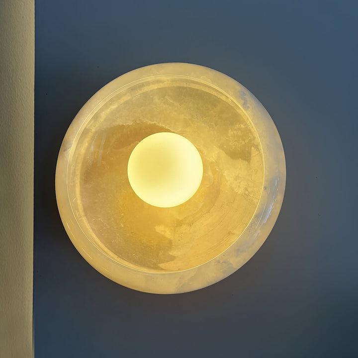 Onvix Applique murale en onyx naturel - Neutralighting