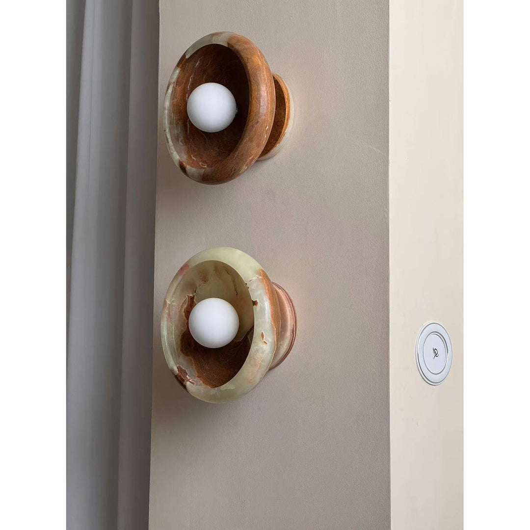 Piedra Applique Murale Marbre Verre Minimaliste - Neutralighting