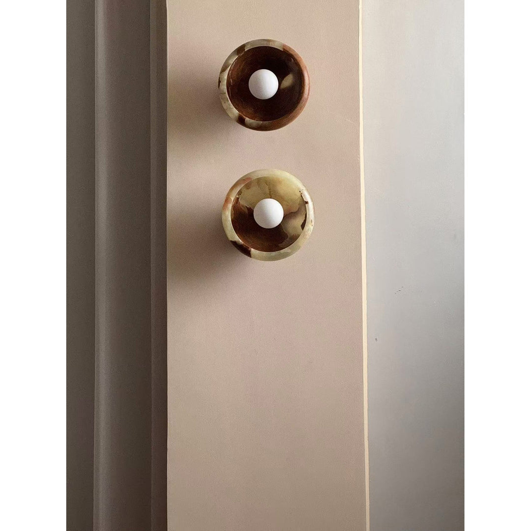 Piedra Applique Murale Marbre Verre Minimaliste - Neutralighting
