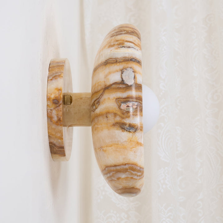 Onvix Applique murale en onyx naturel - Neutralighting