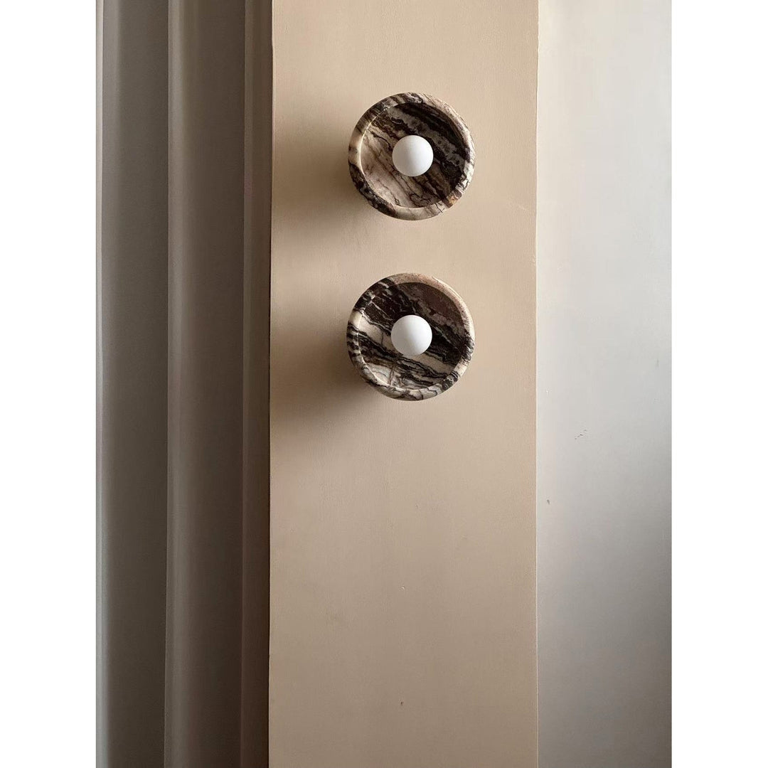 Piedra Applique Murale Marbre Verre Minimaliste - Neutralighting