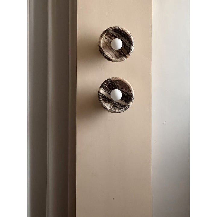 Piedra Applique Murale Marbre Verre Minimaliste - Neutralighting