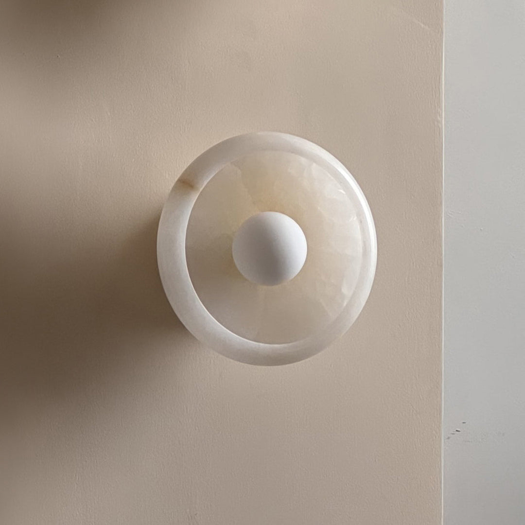 Piedra Applique Murale Marbre Verre Minimaliste - Neutralighting