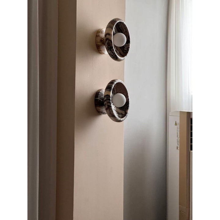 Piedra Applique Murale Marbre Verre Minimaliste - Neutralighting