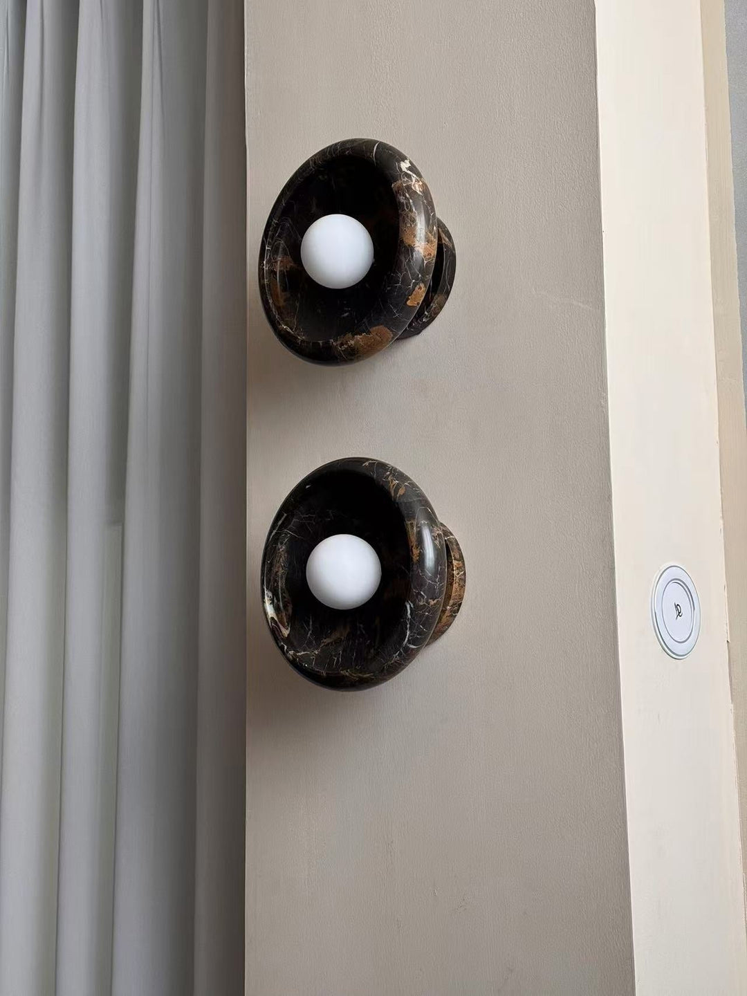 Piedra Applique Murale Marbre Verre Minimaliste - Neutralighting