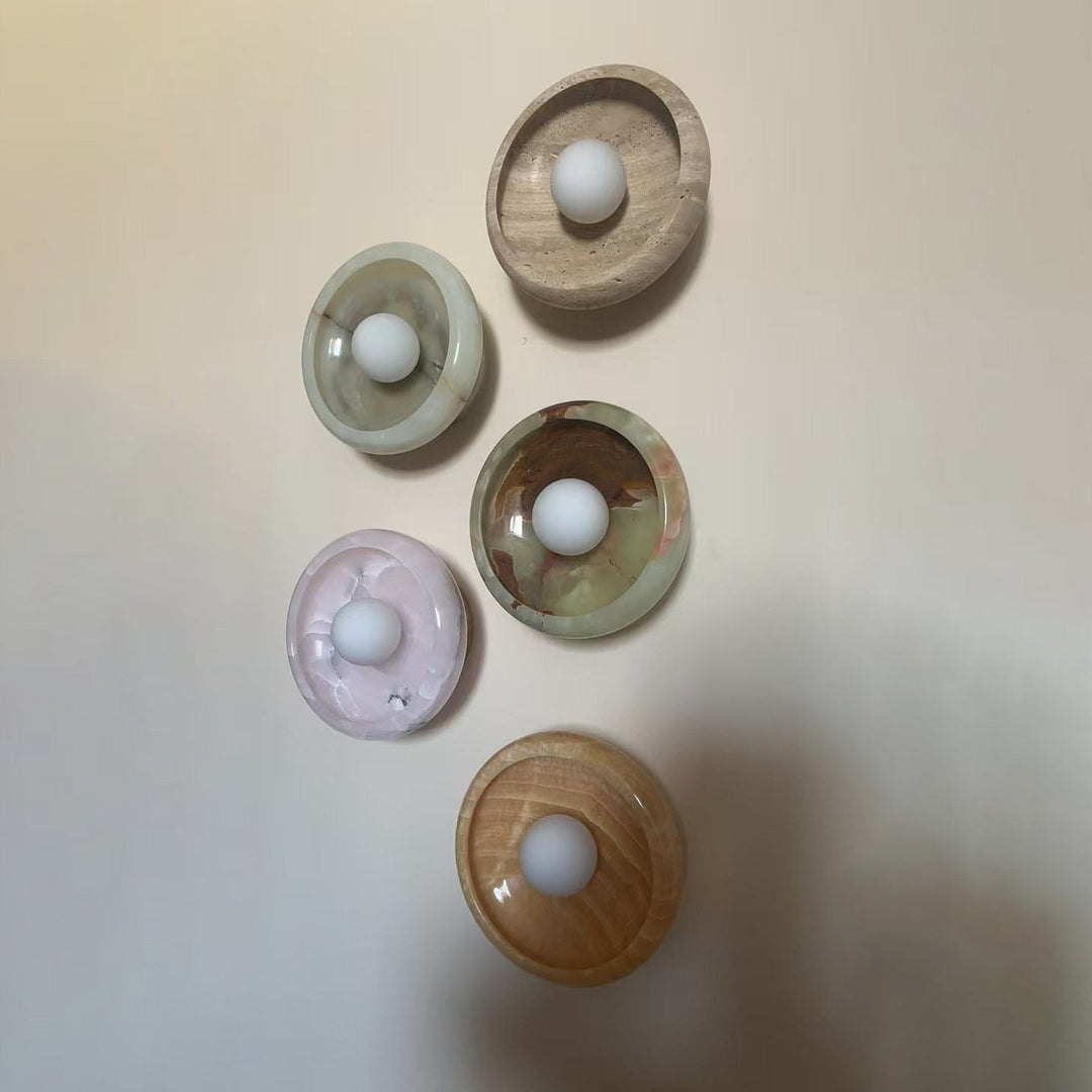 Piedra Applique Murale Marbre Verre Minimaliste - Neutralighting