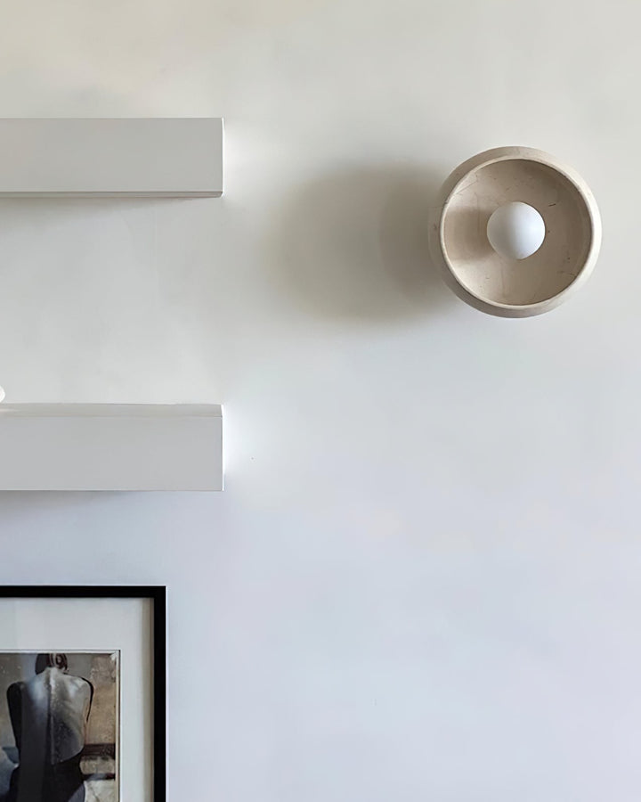 Onvix Applique murale en onyx naturel - Neutralighting