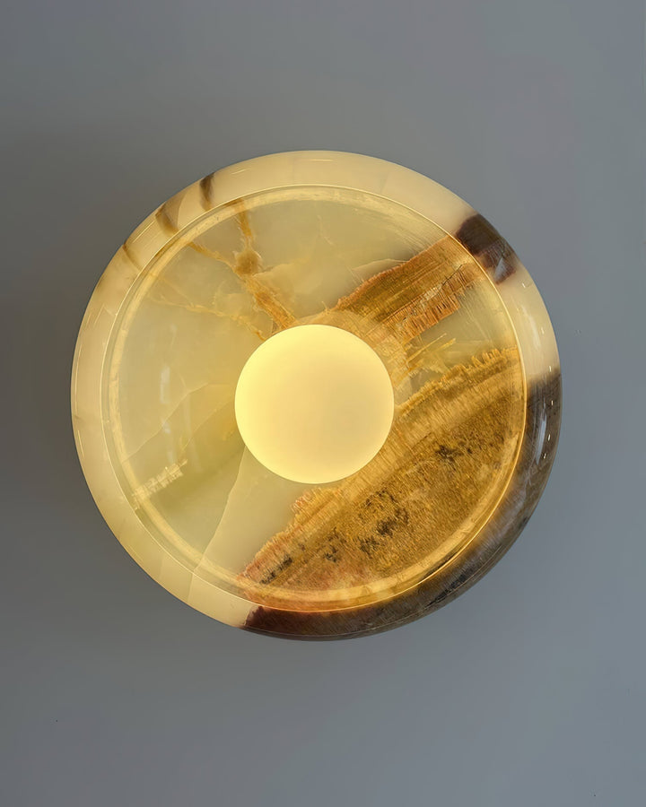 Onvix Applique murale en onyx naturel - Neutralighting