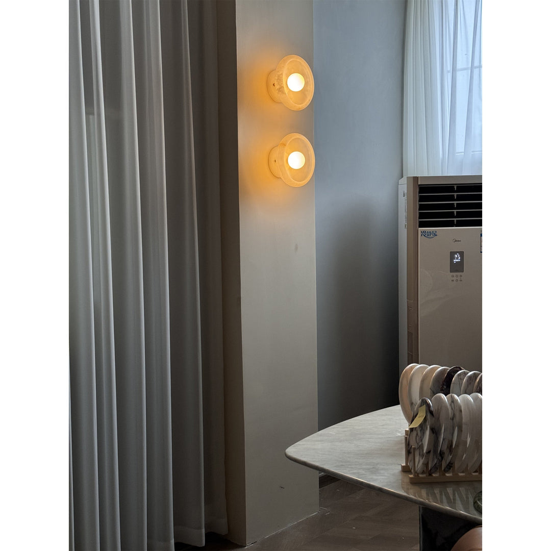 Piedra Applique Murale Marbre Verre Minimaliste - Neutralighting