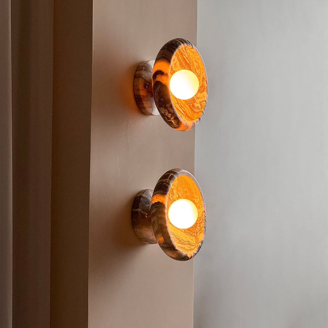 Onvix Applique murale en onyx naturel - Neutralighting