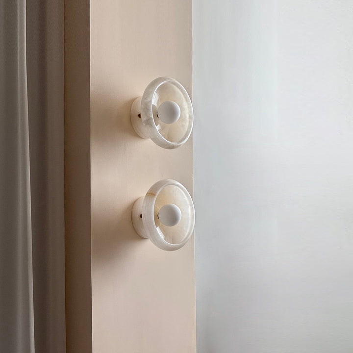 Onvix Applique murale en onyx naturel - Neutralighting