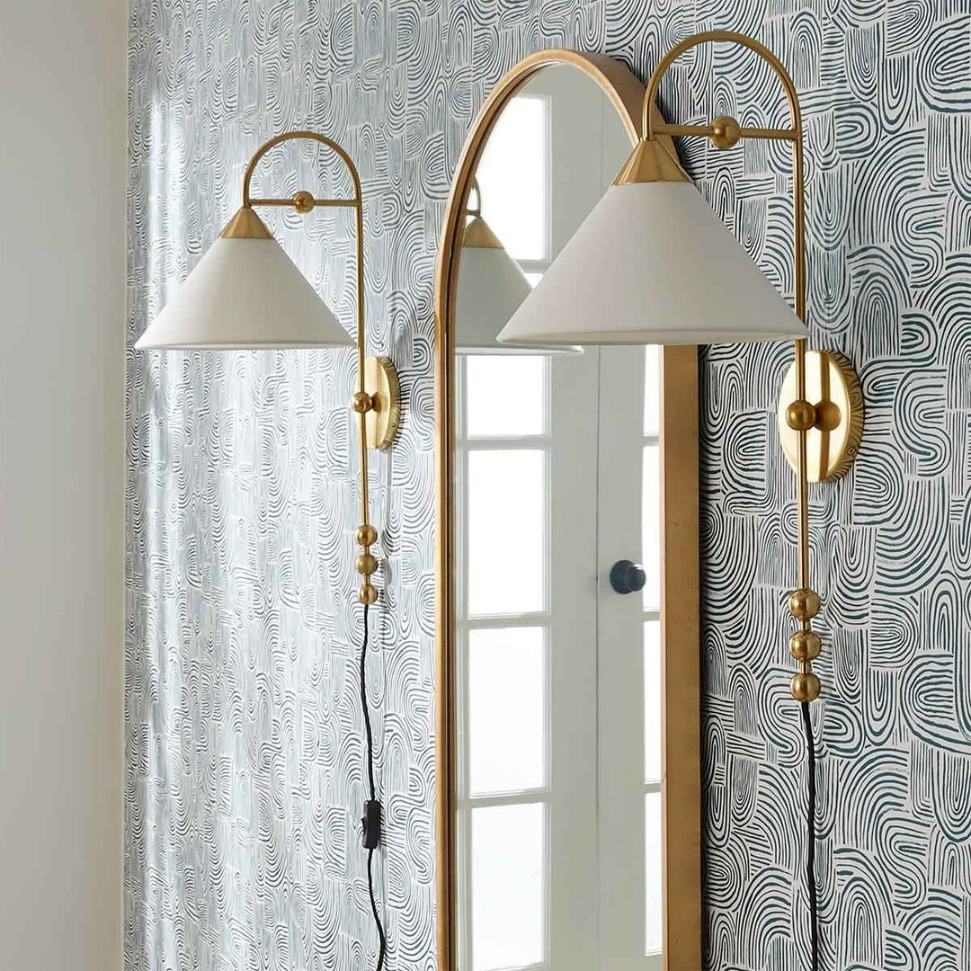 Lampe Cisorir en Laiton – Design Contemporain