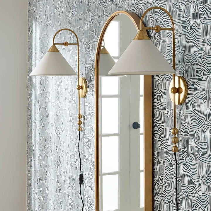 Lampe Cisorir en Laiton – Design Contemporain