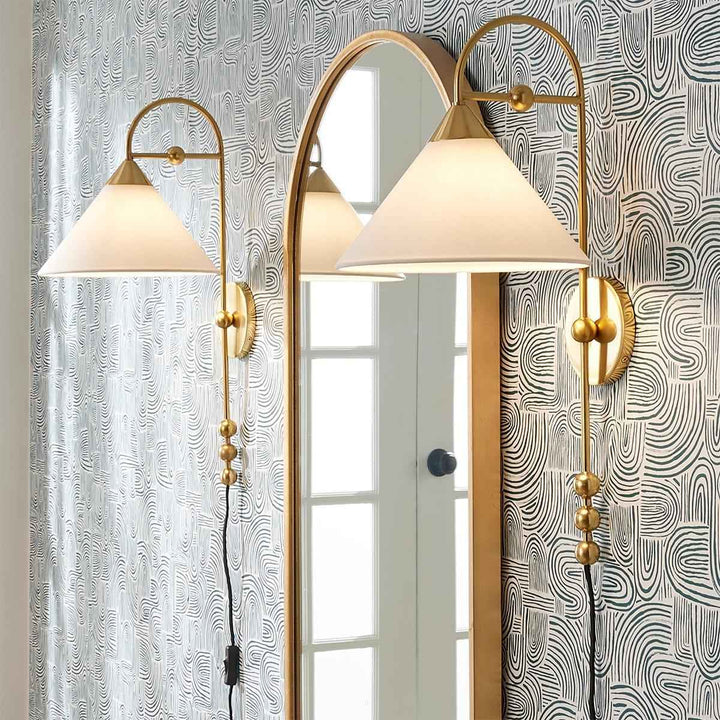 Lampe Cisorir en Laiton – Design Contemporain