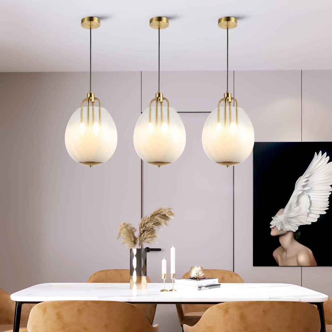 Tatum Suspension en Verre de Luxe - Neutralighting