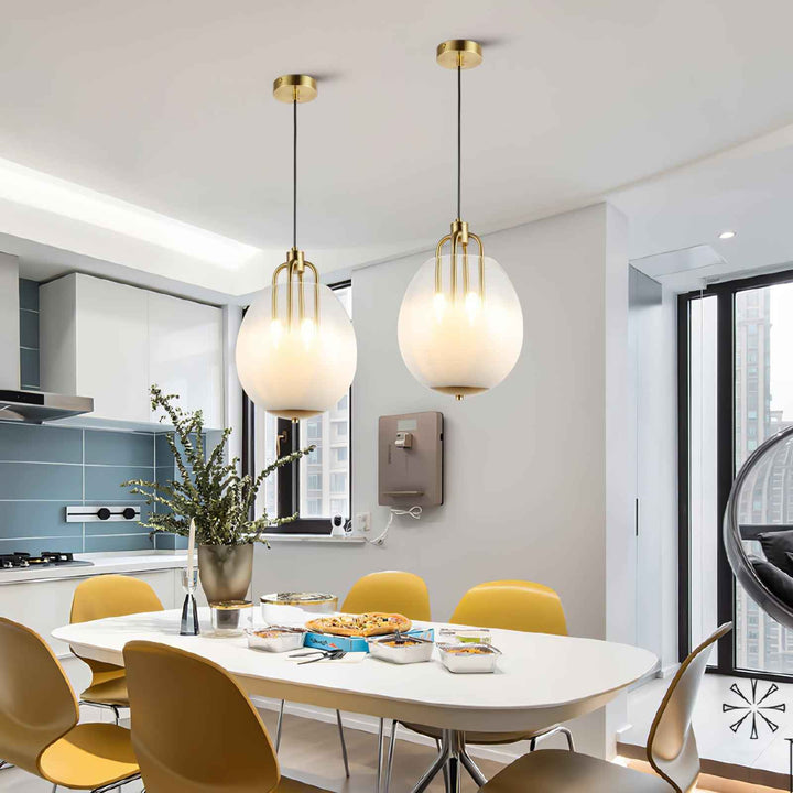 Tatum Suspension en Verre de Luxe - Neutralighting