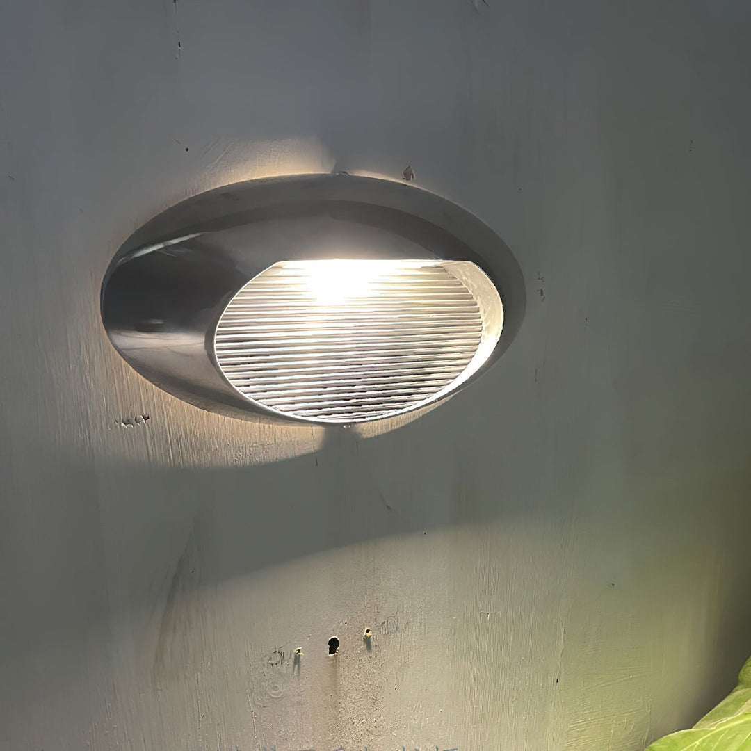 Avrinor Applique Murale d’Extérieur en Métal et Verre Vintage - Neutralighting