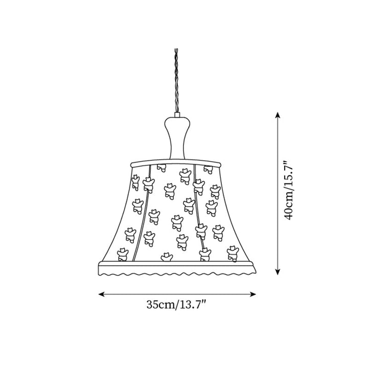 Scotia Suspension Cloche Forme Ludique Vintage - Neutralighting