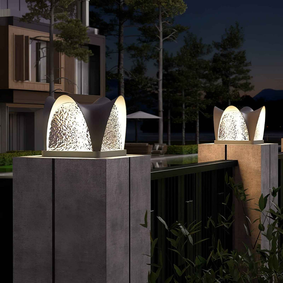 Veyra Acrylique 20cm Noir LED