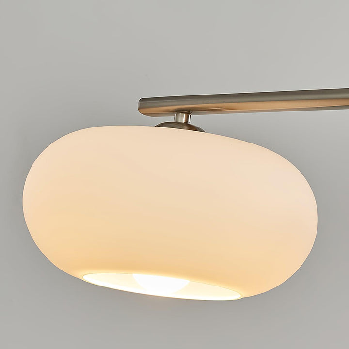 Lustra Suspension Lampe Linéaire à 3 Lumières en Forme de Globe - Neutralighting